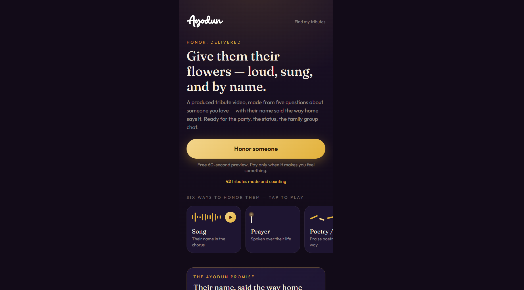 Ayodun Product
